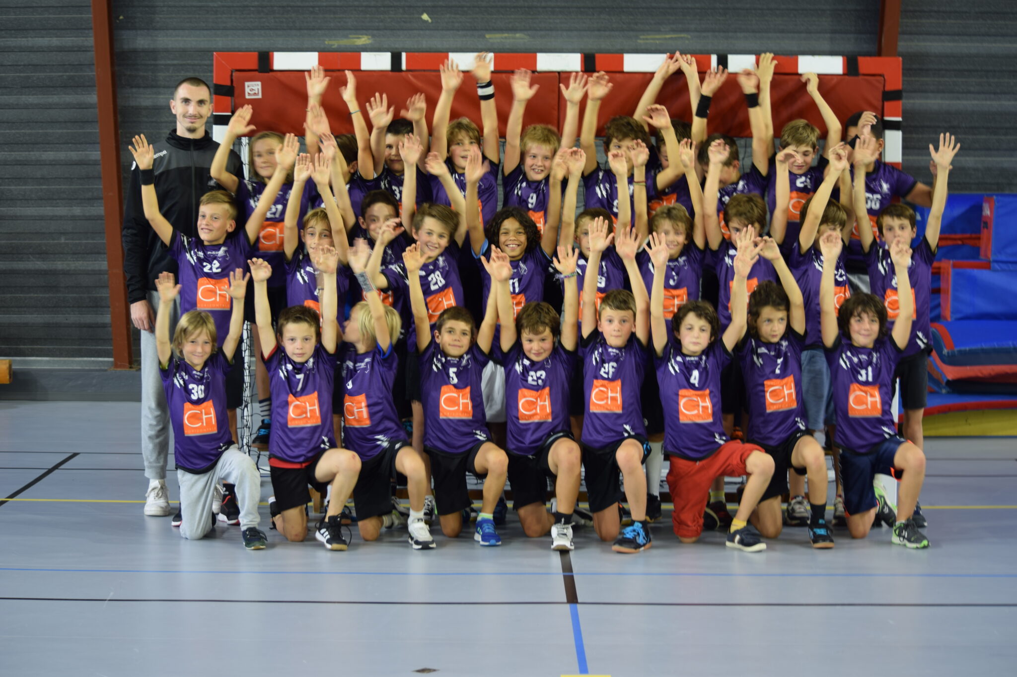 U11 Garçons Filles HBC Libourne