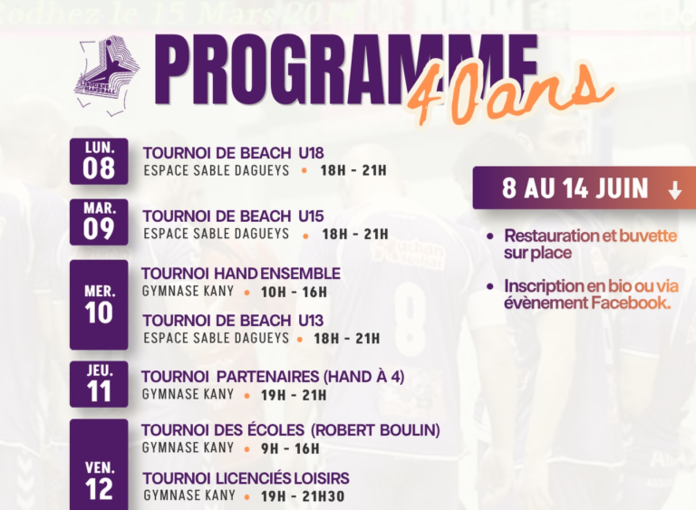 PLONGEON DANS LES 40 ANNEES DU HBCL